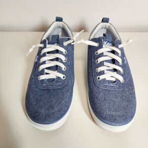 KEDS Center III Chambray Slip-On Sneakers – NWOT Women’s Size 8M